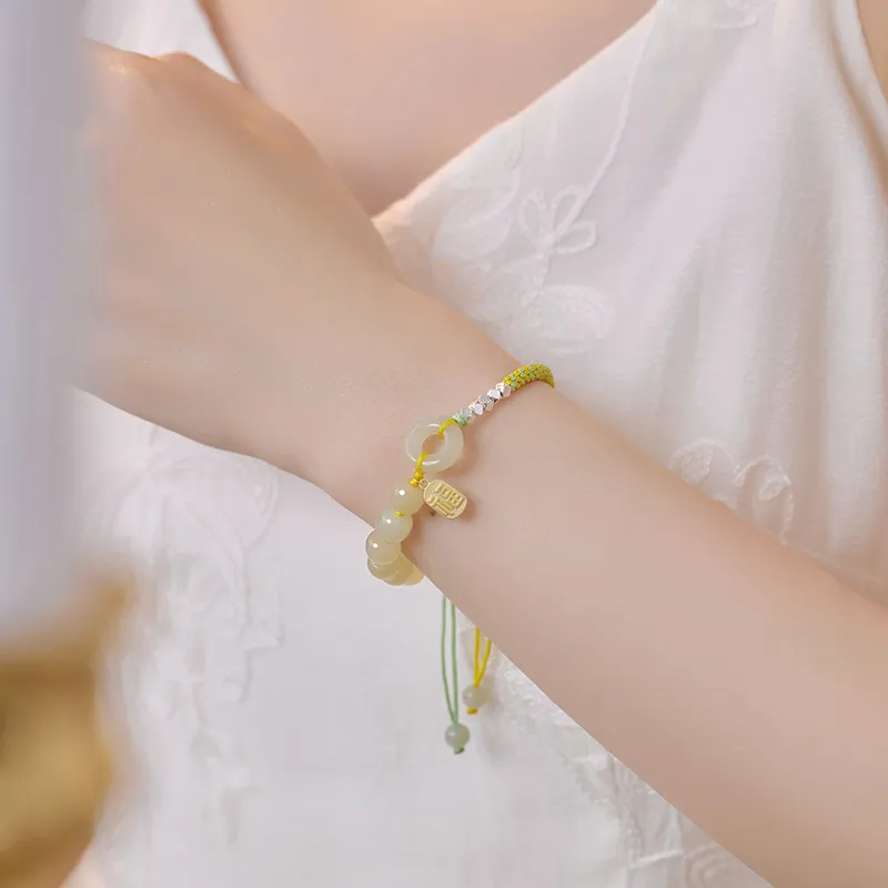2801 Chalcedony Jade Bracelets Women's-7