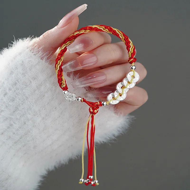 AKAK Sterling Silver Bracelets Unisex-2