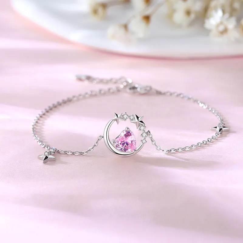 2801 S925 Silver Bracelets Women's-1