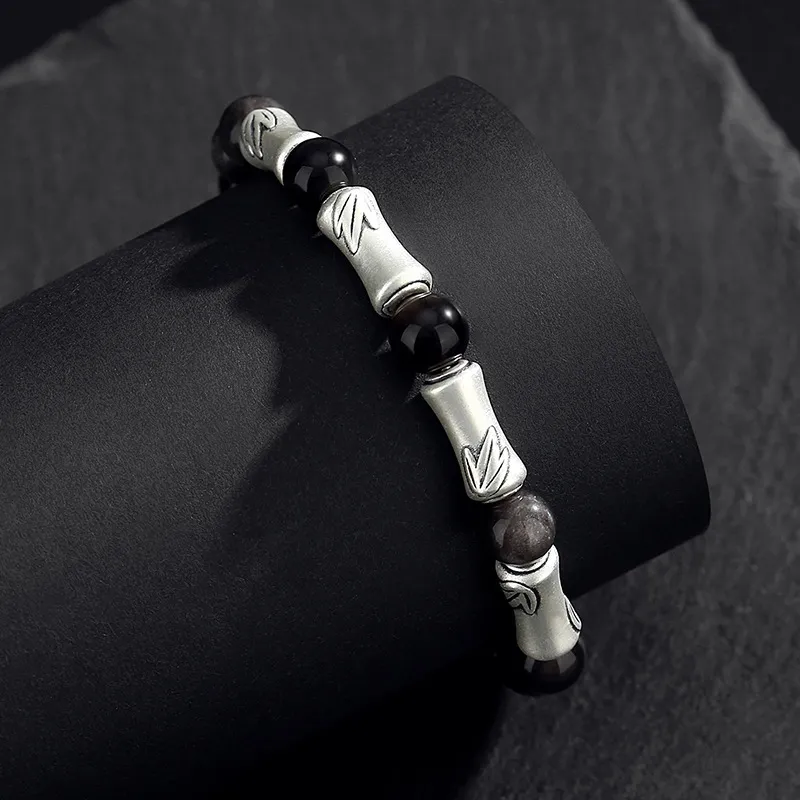 AKAK Sterling Silver Bracelets Unisex-2