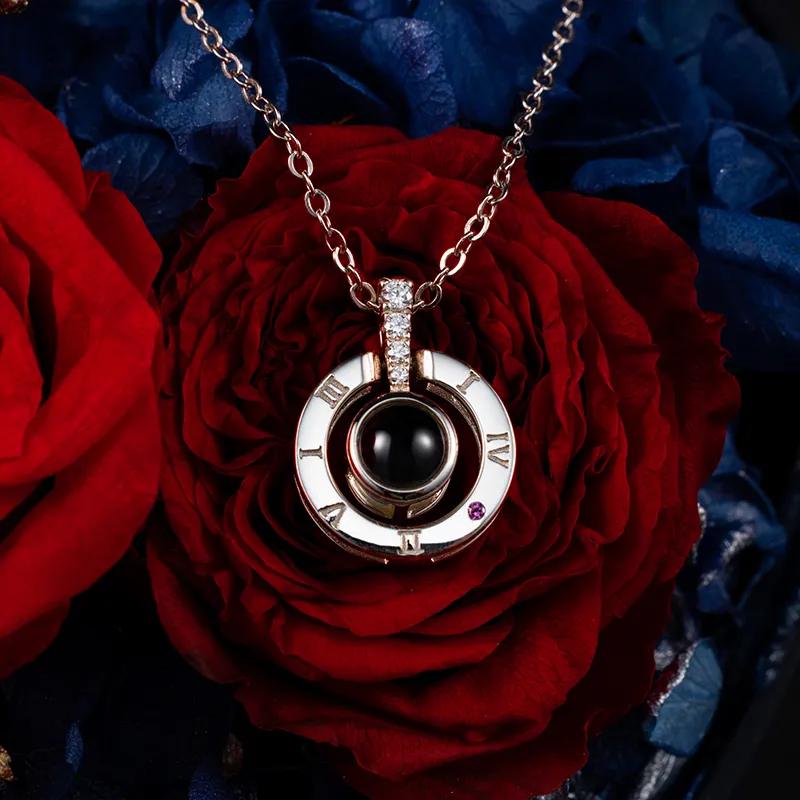 AKAK 925 Sterling Silver Necklaces Unisex-3