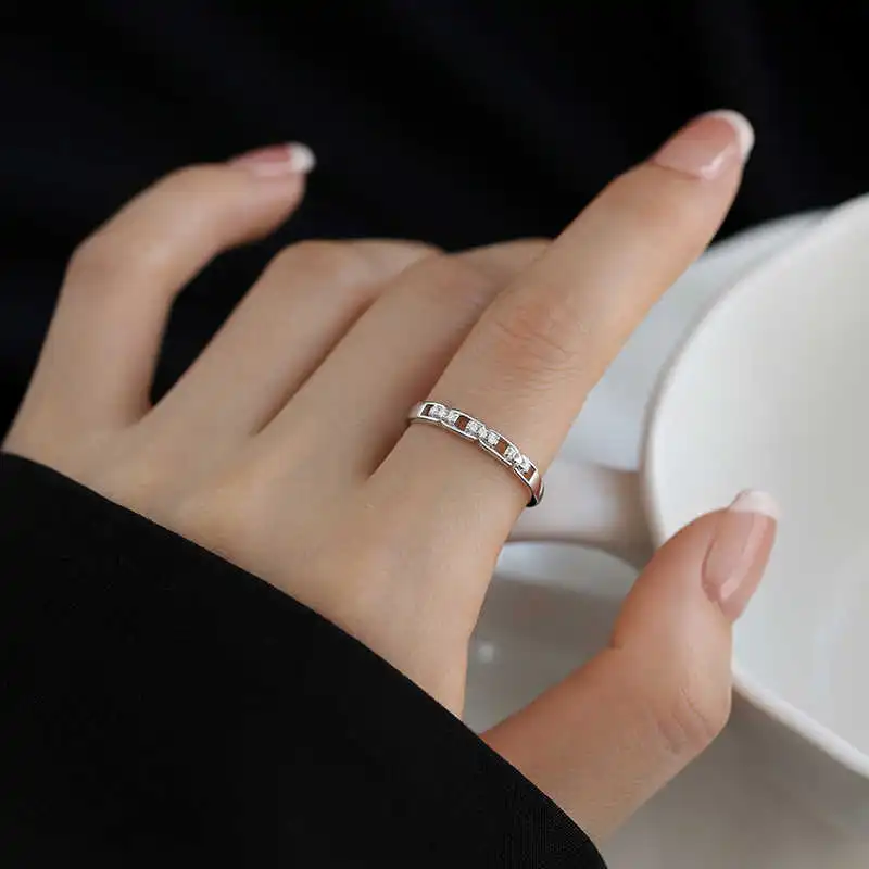 AKAK 925 Sterling Silver Rings Women's-2