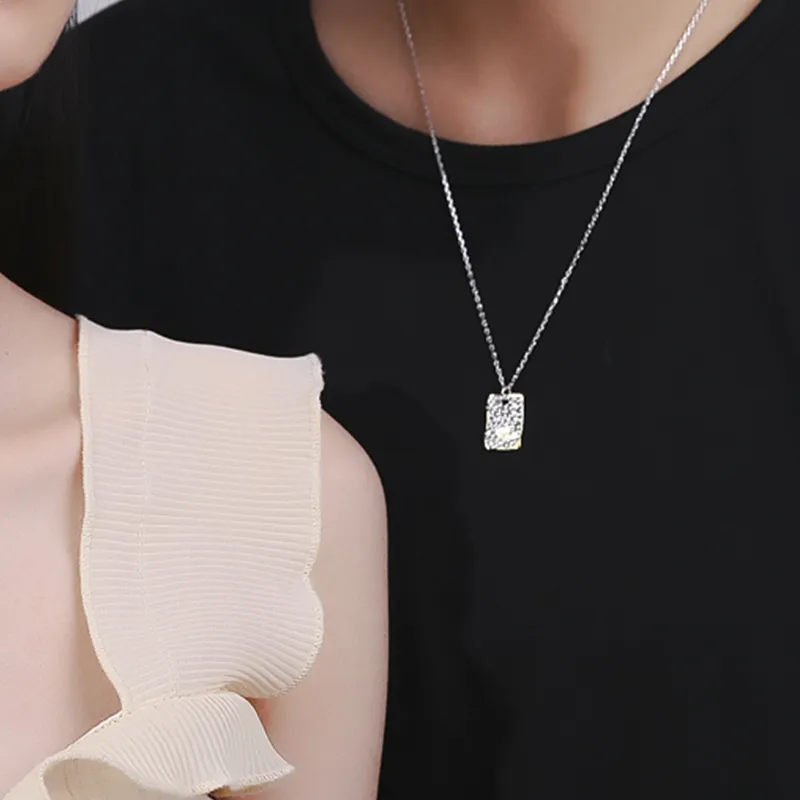 Merci&Merde 925 Sterling Silver Necklaces Unisex-3