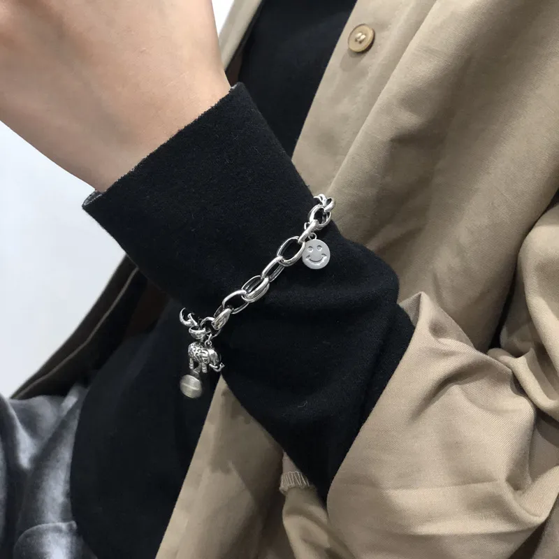 AKAK S925 Silver Bracelets Unisex-3
