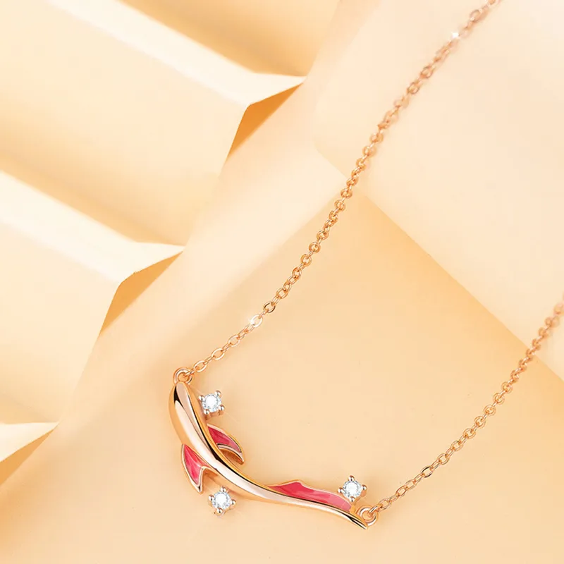 2801 S925 Silver Necklaces Women's-2