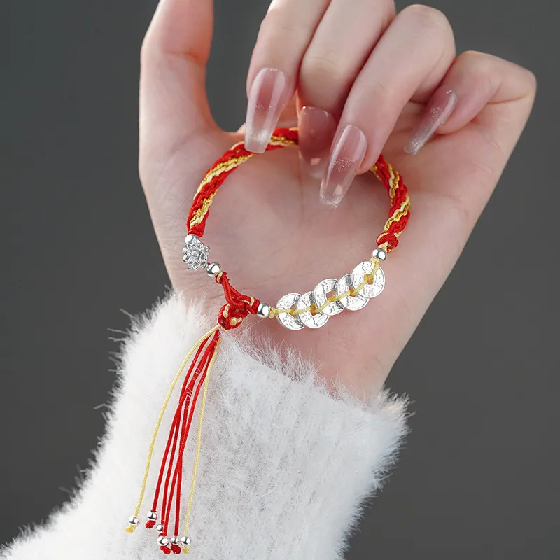 AKAK Sterling Silver Bracelets Unisex-4