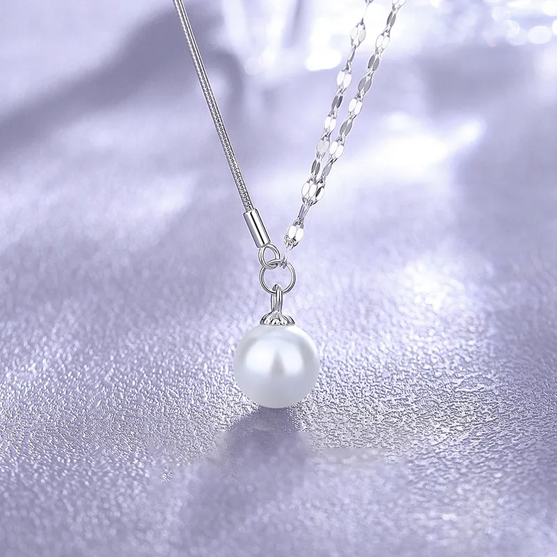 AKAK 925 Sterling Silver Necklaces Unisex-1