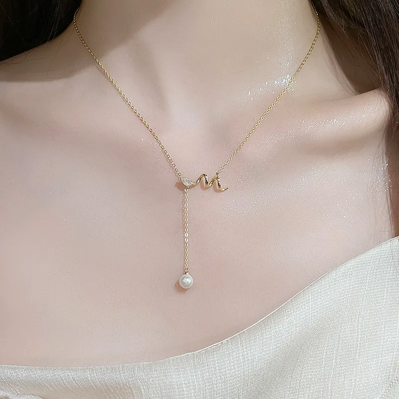 2801 S925 Silver Necklaces Women's-6
