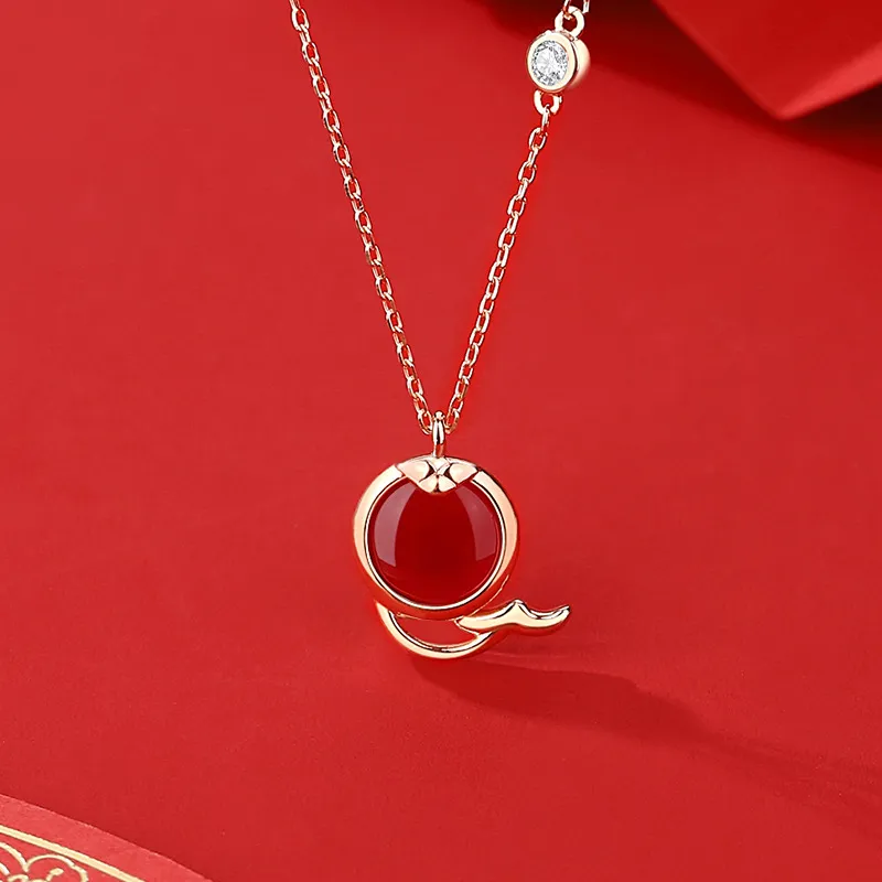 AKAK S925 Silver Necklaces Unisex-1