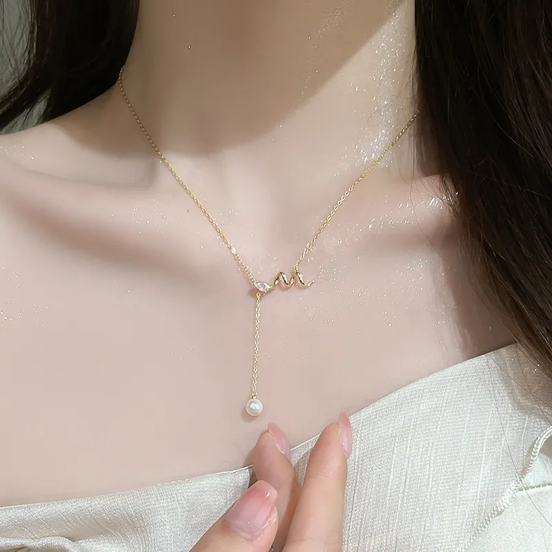 2801 S925 Silver Necklaces Women's-8