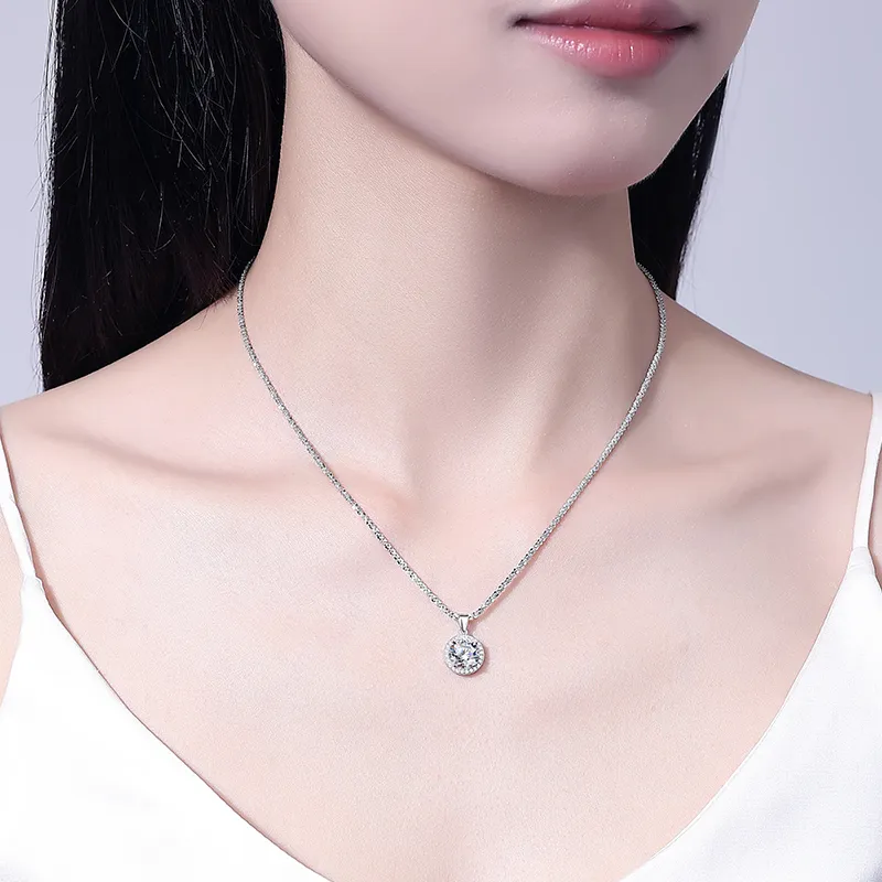 AKAK 925 Sterling Silver Necklaces Unisex-4