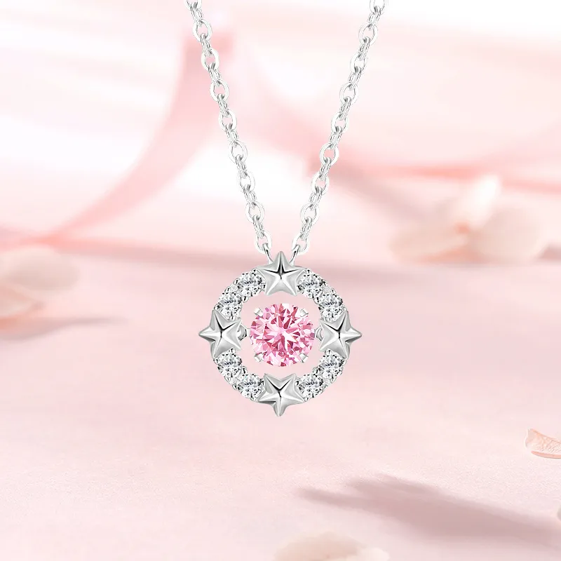 2801 S925 Silver Necklaces Women's-4