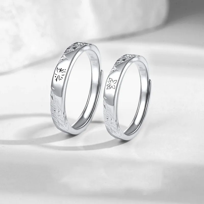 AKAK 999 Fine Silver Rings Unisex-2
