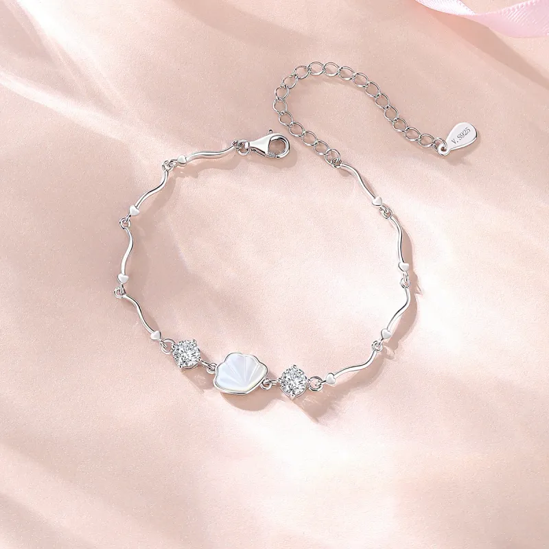 2801 S925 Silver Bracelets Women's-2