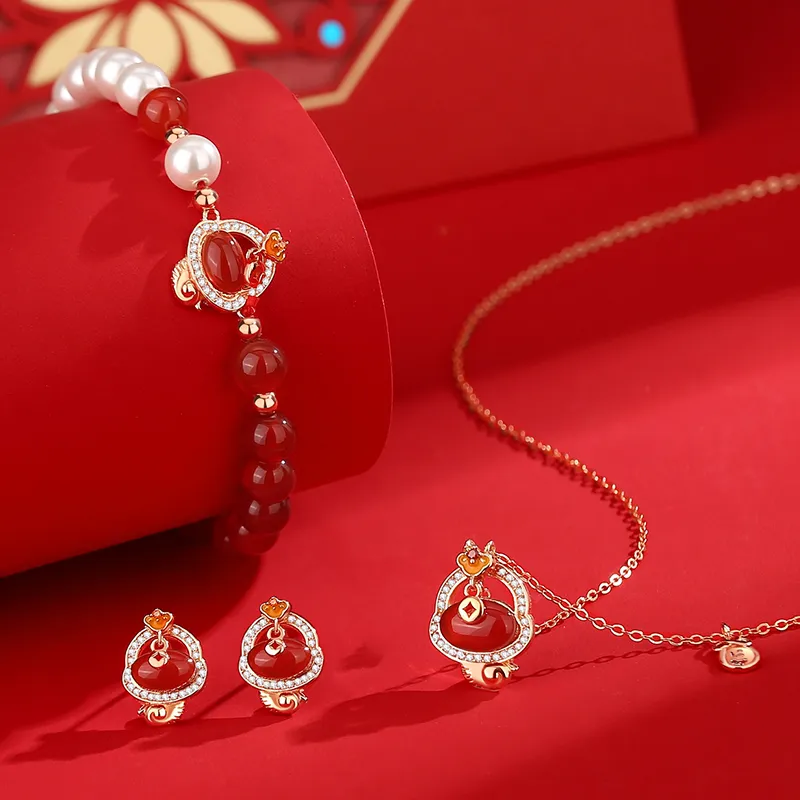 2801 Jade Necklaces Women's-3