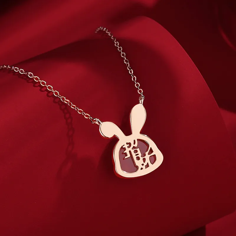 2801 Jade Necklaces Women's-2