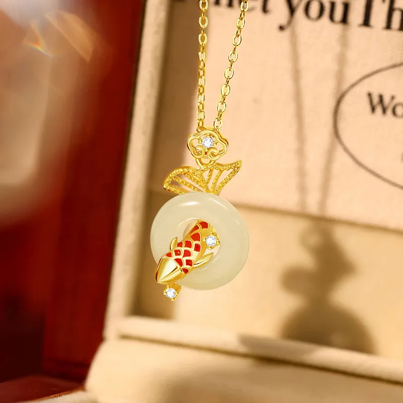 2801 Chalcedony Necklaces Unisex-1