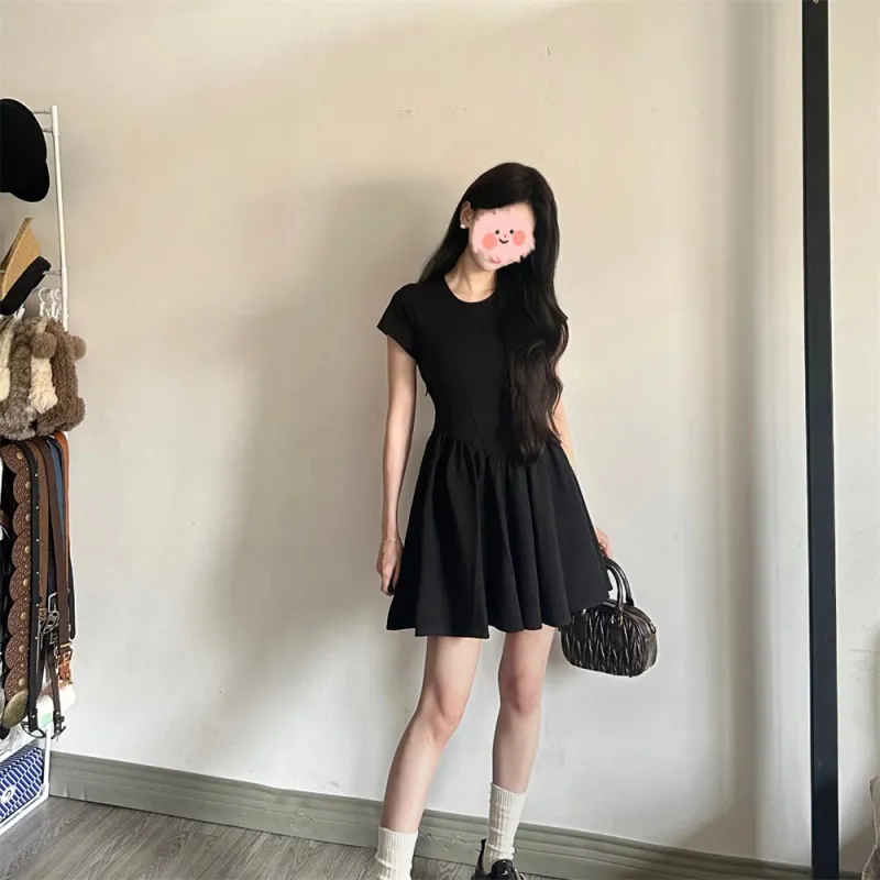 ZWTX STUDIO Summer Short Sleeved Dress Women's-11