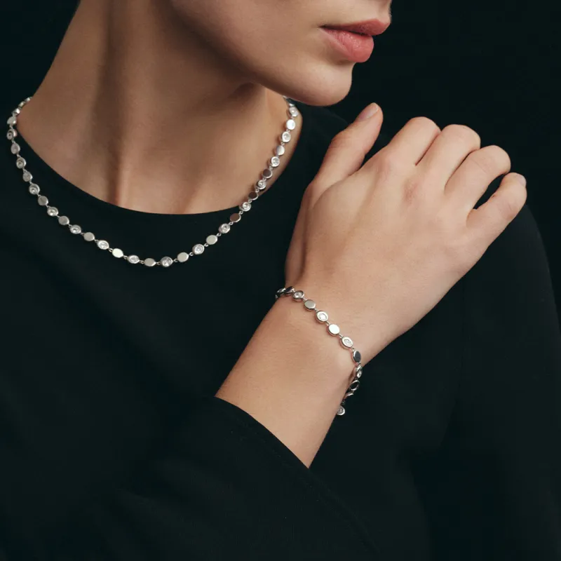 HUSSAIN Gold Plated Copper Bracelets Women's-1
