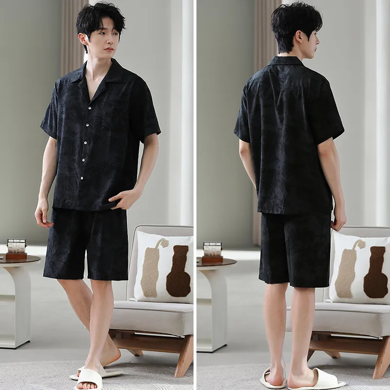 Gongdie Men Pajama Sets-5