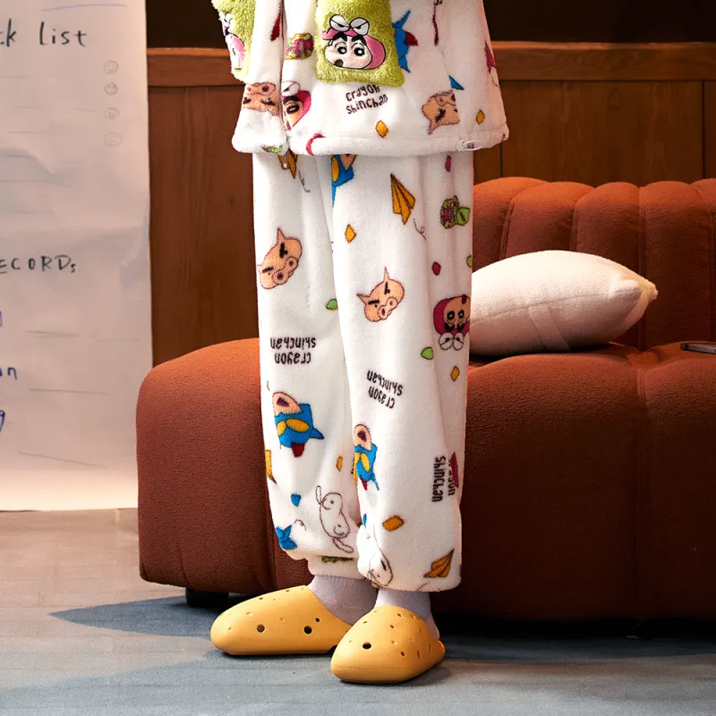 Gongdie x Crayon Shinchan Pajama Pants Unisex-7