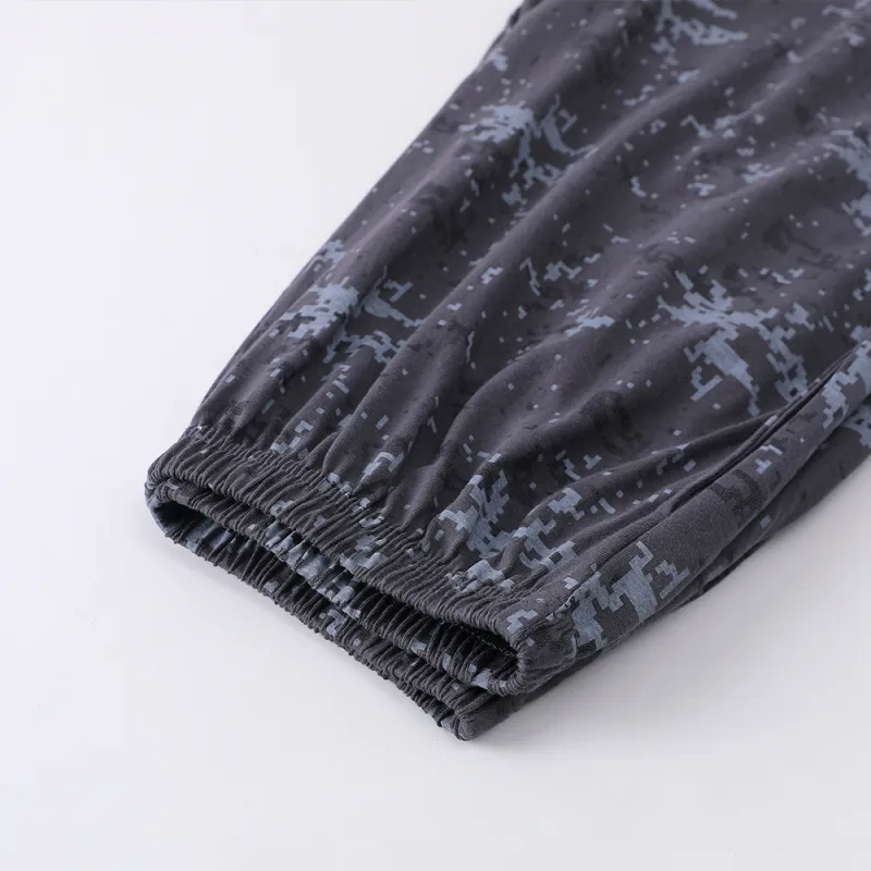 Gongdie Pajama Set Men's Dark Gray-7