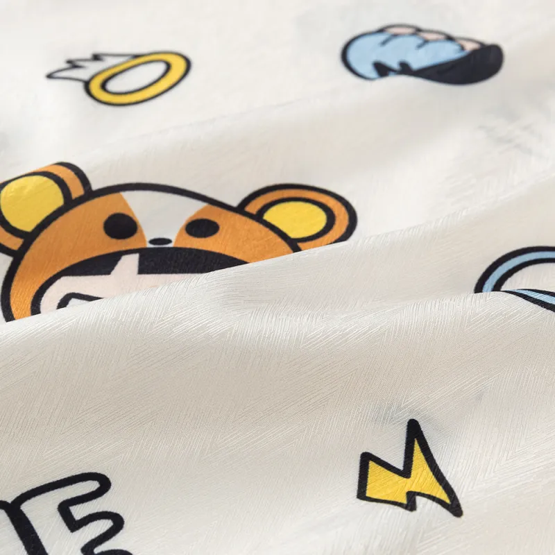 Gongdie x NEZHA,LIANMINGKUAN Pajama Set Unisex Ecru-8