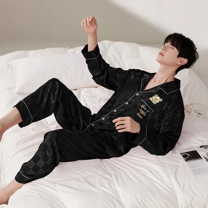 Gongdie Pajama Set Unisex Two Sets Of Gift Box Set-14