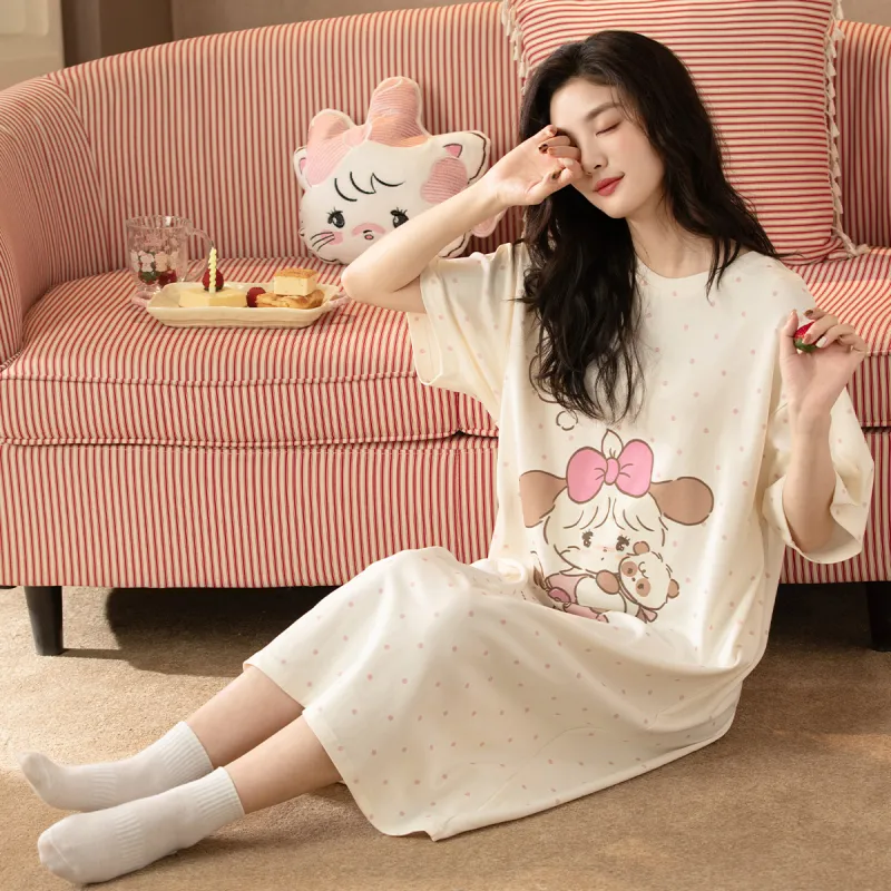 Gongdie x Mikko Nightgown Women's Apricot-2