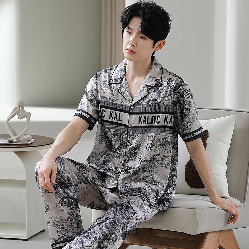 Gongdie Men Pajama Sets-2