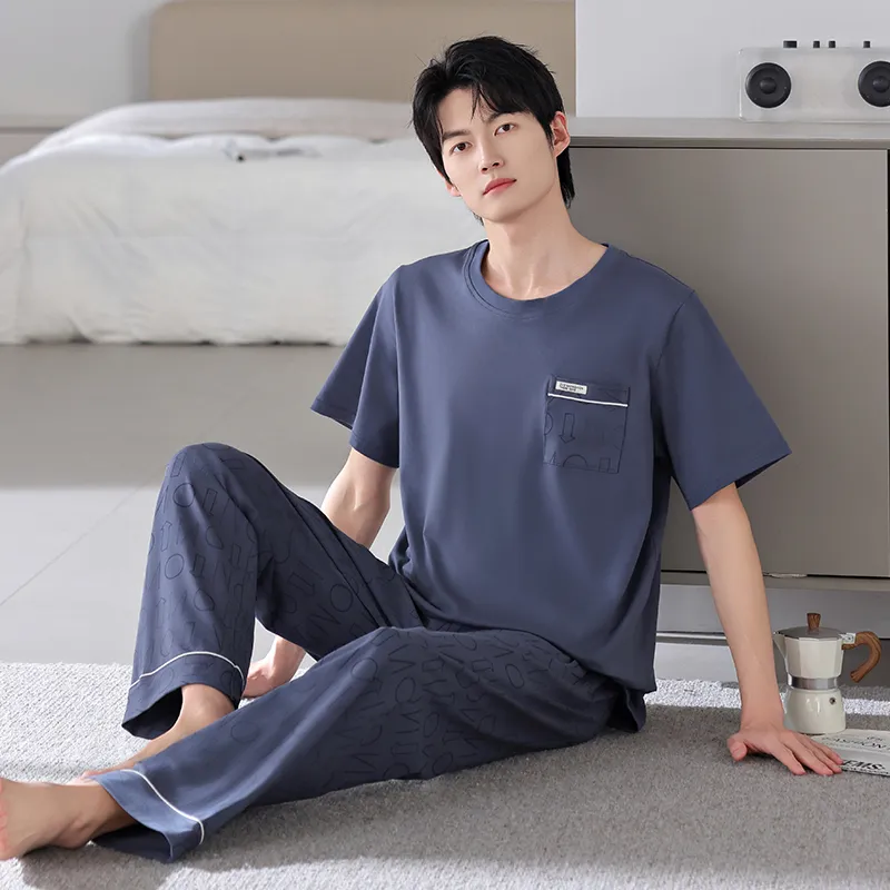Gongdie Men Pajama Sets-20