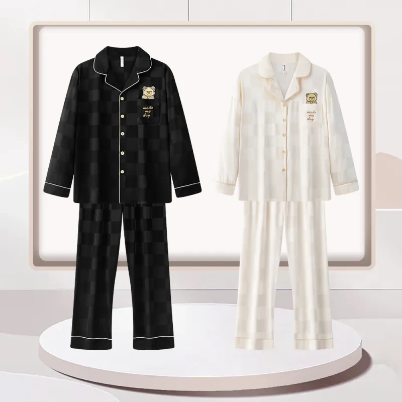 Gongdie Pajama Set Unisex Two Sets Of Gift Box Set-2