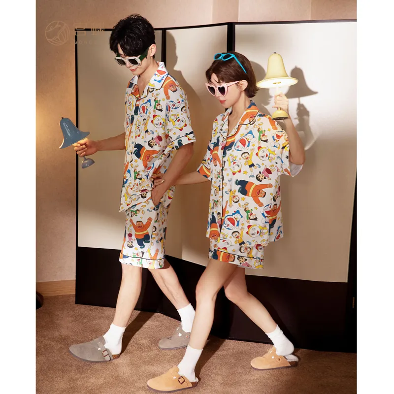 Gongdie x DUOLA A MENG , LIANMINGKUAN Pajama Set Unisex Multicolor-4