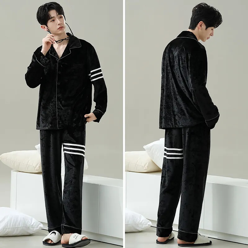 Gongdie Men Pajama Sets-5