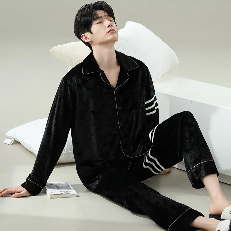 Gongdie Men Pajama Sets-3