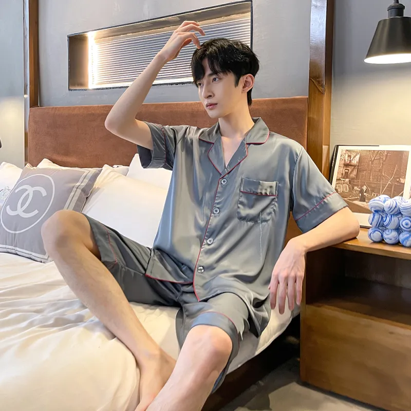 Gongdie Men Pajama Sets-8