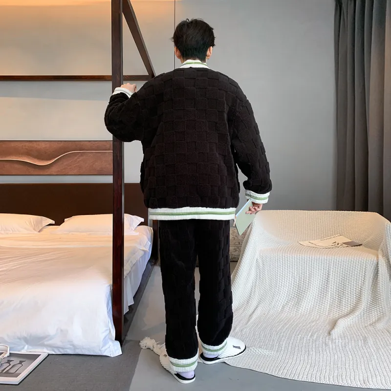 Gongdie Men Pajama Sets-1