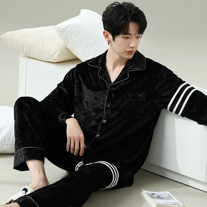 Gongdie Men Pajama Sets-2