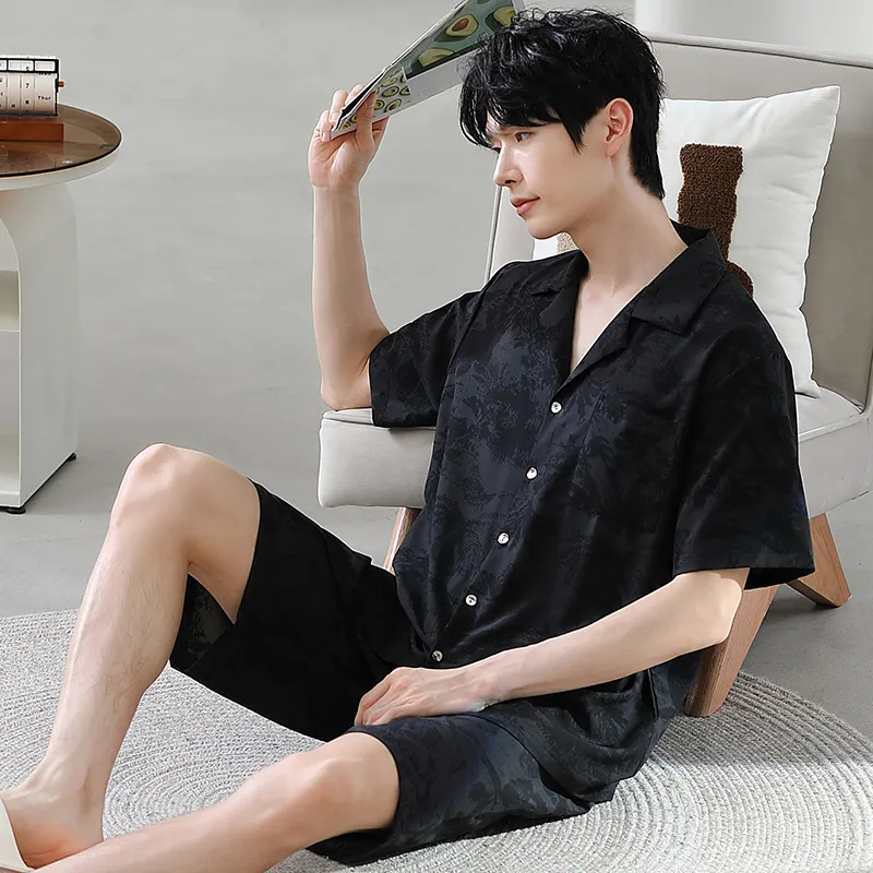 Gongdie Men Pajama Sets-3