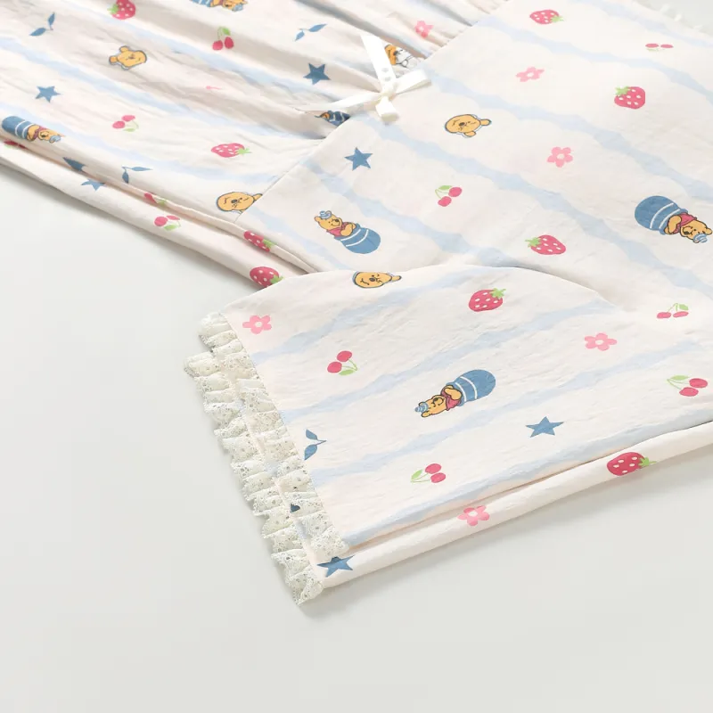 Gongdie x Disney Nightgown Women's Gift Box Set Apricot-4