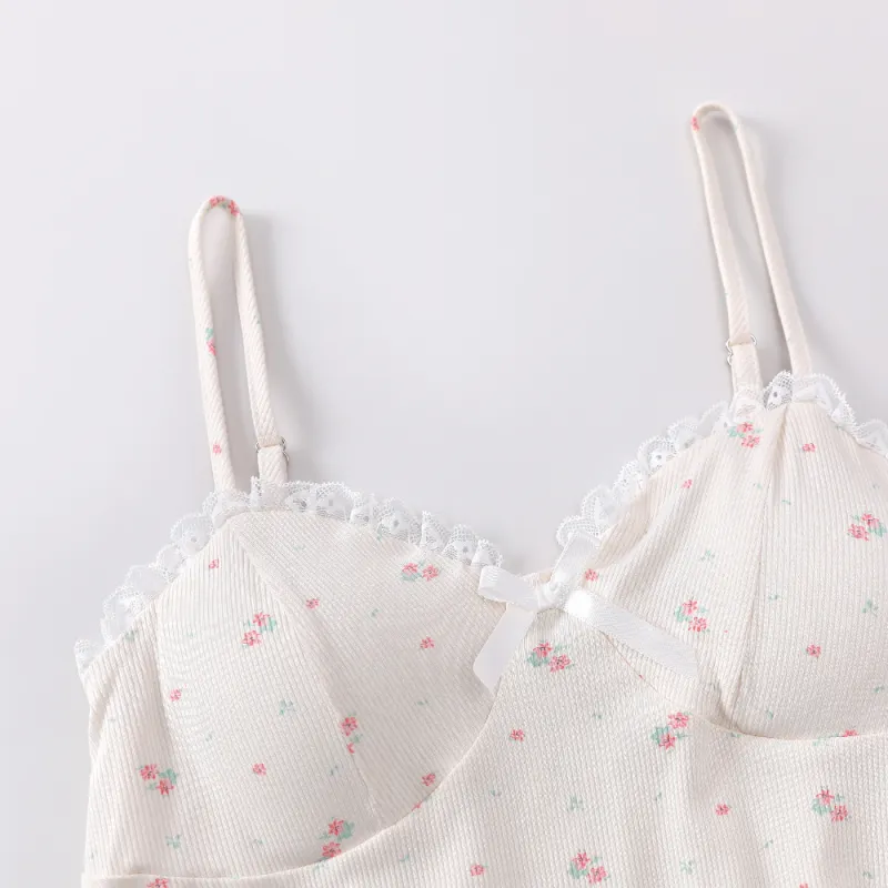 Gongdie Pajama Set Women's Cream Apricot-2