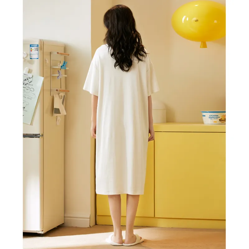 Gongdie x LABIXIAOXIN,LIANMINGKUAN Nightgown Women's Gift Box Set Beige Yellow-5