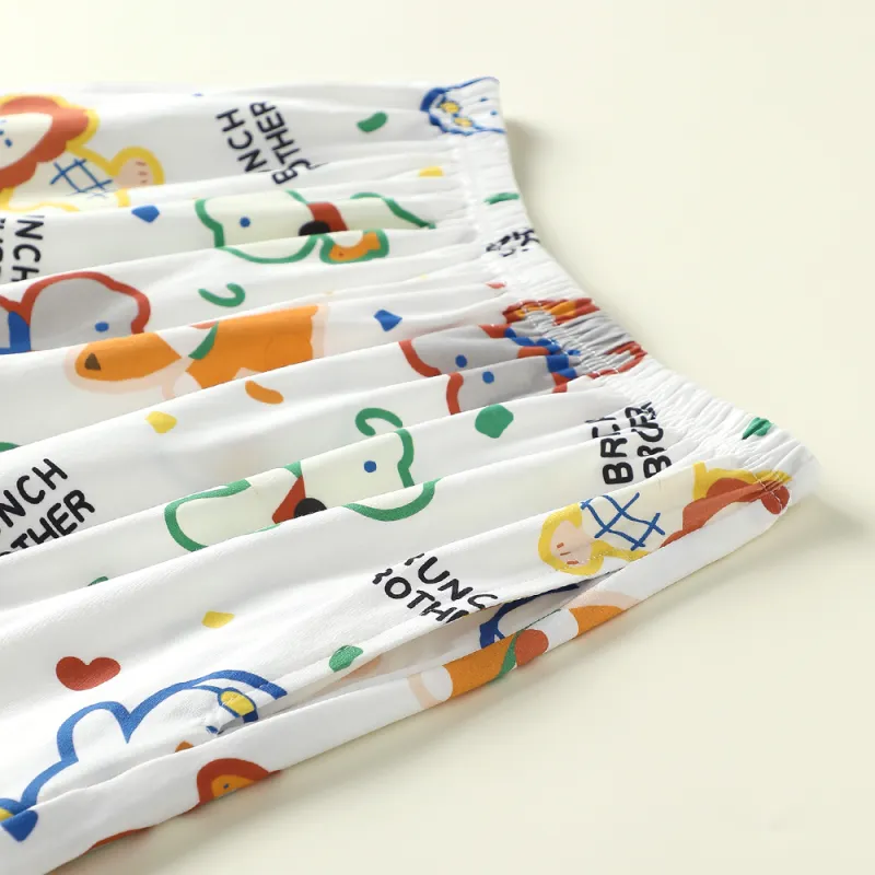 Gongdie x ZAOWUCANXIONGDI,LIANMINGKUAN Pajama Set Women's-4