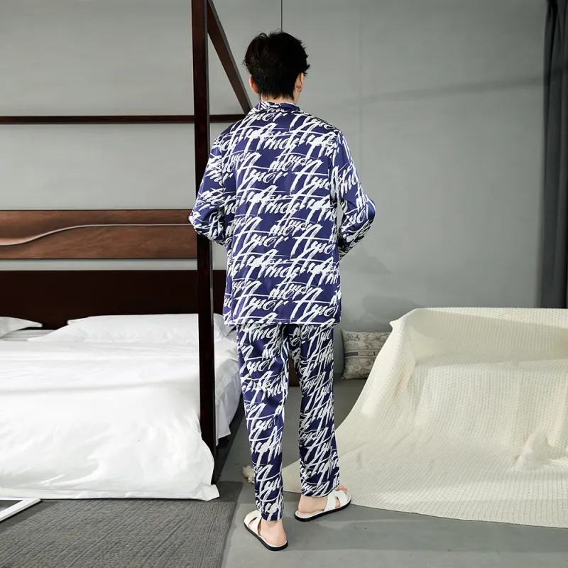 Gongdie Men Pajama Sets-5