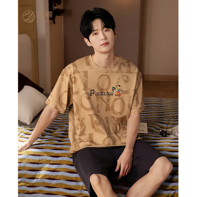 Gongdie Men Pajama Sets-5