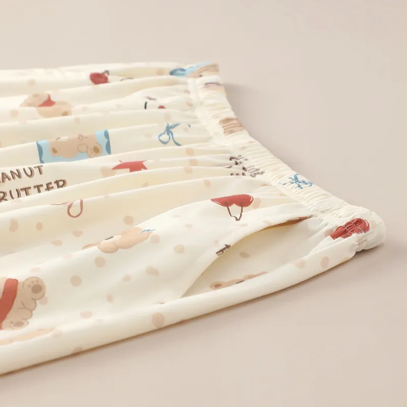 Gongdie x Miiiiichan Pajama Set Women's Apricot-3