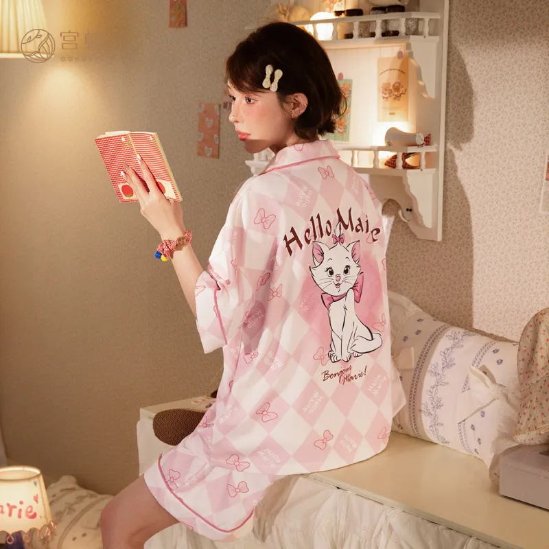 Gongdie x Disney Pajama Set Women's Gift Box Set-3
