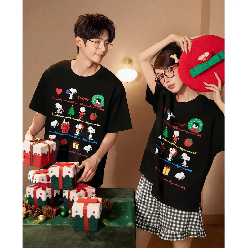 Gongdie x SNOOPY/, Pajama Set Unisex Gift Box Set-9