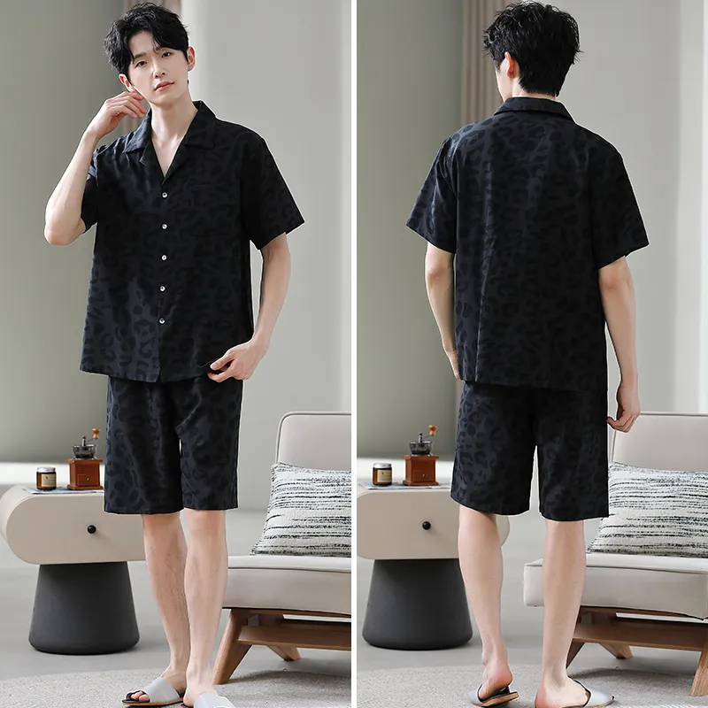 Gongdie Men Pajama Sets-5