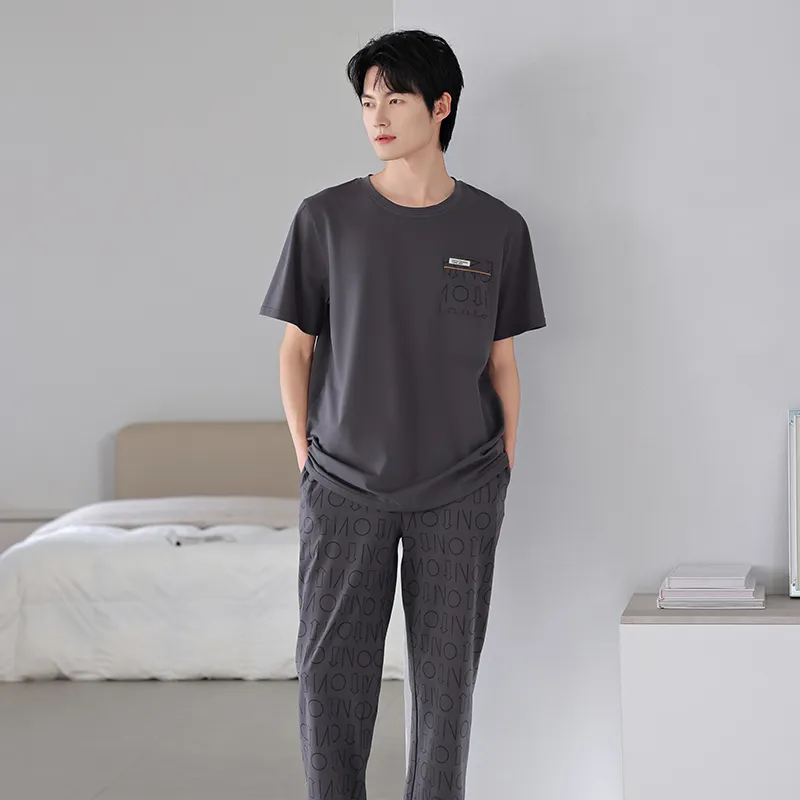 Gongdie Men Pajama Sets-11